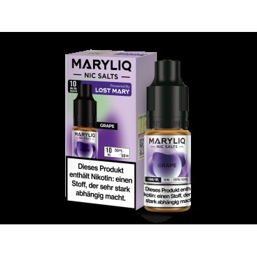 MARYLIQ - Grape - Nikotinsalz Liquid