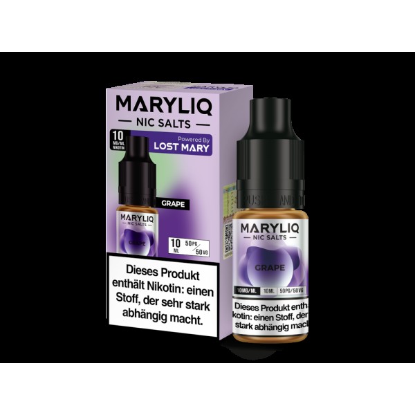 MARYLIQ - Grape - Nikotinsalz Liquid