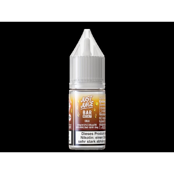Just Juice - Bar - Cola - Nikotinsalz Liquid