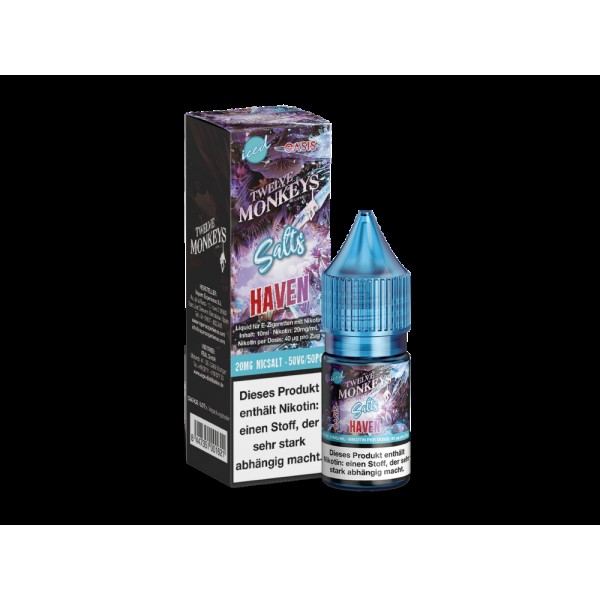 Twelve Monkeys - Iced - Haven - Nikotinsalz Liquid