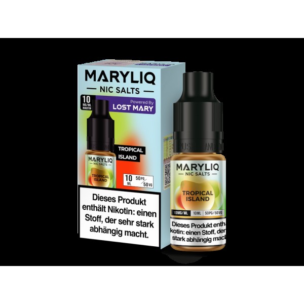 MARYLIQ - Tropical Island - Nikotinsalz Liquid