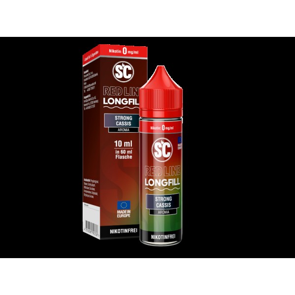 SC - Red Line - Strong Cassis - Longfill Aroma 10 ml