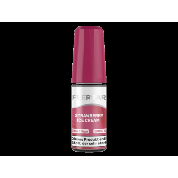 Flerbar - Strawberry Ice Cream - Nikotinsalz Liquid