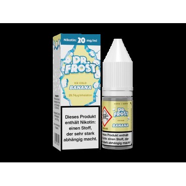 Dr. Frost - Ice Cold - Banana - Nikotinsalz Liquid