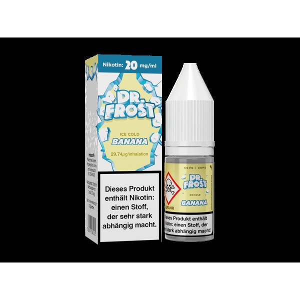 Dr. Frost - Ice Cold - Banana - Nikotinsalz Liquid