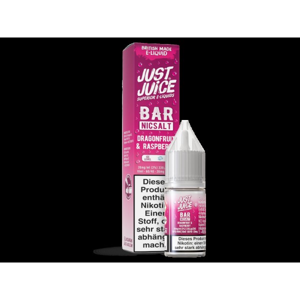 Just Juice - Bar - Dragonfruit & Raspberry - Nikotinsalz Liquid