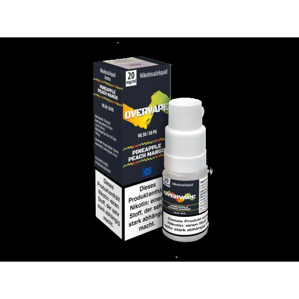 Overvape - Pineapple Peach Mango - Nikotinsalz Liquid