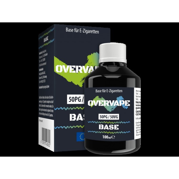 Overvape - Base 100 ml VPG 50/50 | 70/30 (0 mg/ml)