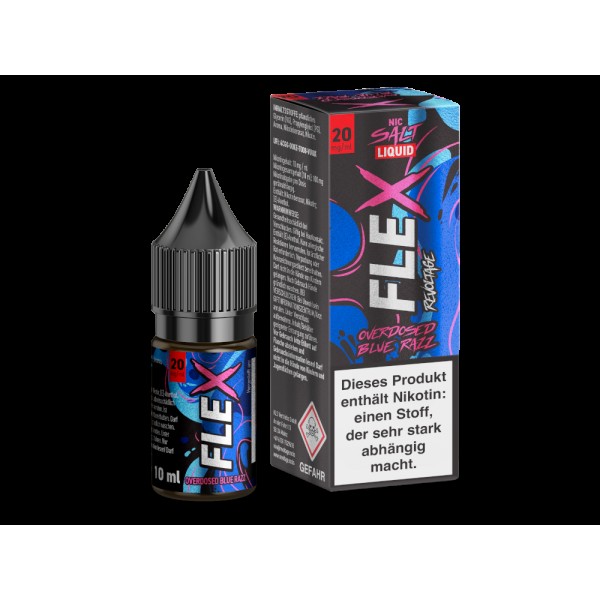 Revoltage - FLEX - Blue Razz - Nikotinsalz Liquid