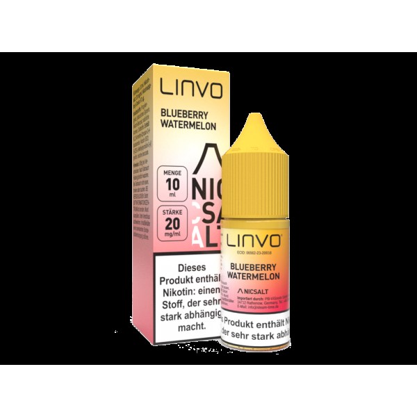 Linvo - Blueberry Watermelon - Nikotinsalz Liquid
