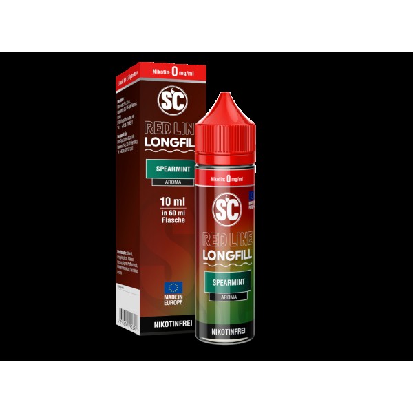 SC - Red Line - Spearmint - Longfill Aroma 10 ml