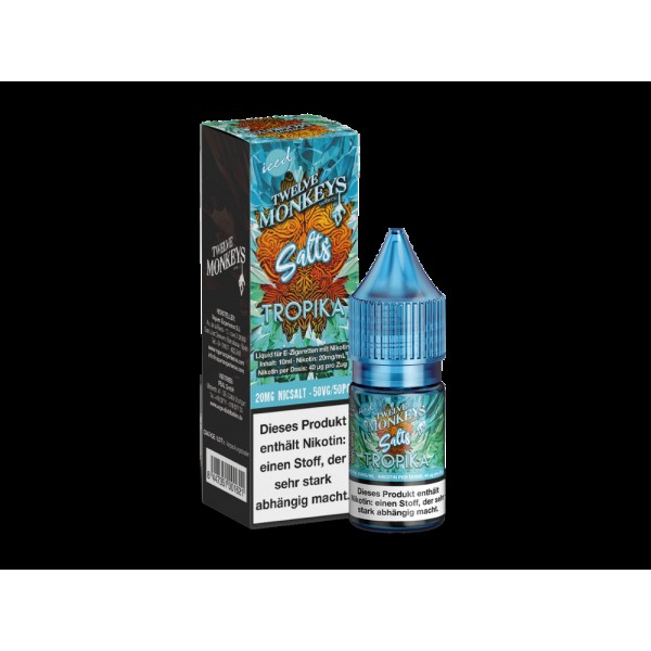 Twelve Monkeys - Iced - Tropika - Nikotinsalz Liquid