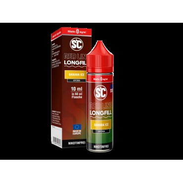 SC - Red Line - Banana Ice - Longfill Aroma 10 ml
