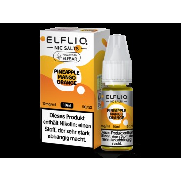 ELFLIQ - Pineapple Mango Orange - Nikotinsalz Liquid