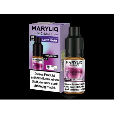 MARYLIQ - Triple Berry Ice - Nikotinsalz Liquid
