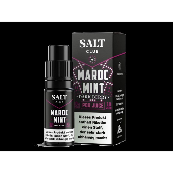 Flavorist - Maroc Mint - Dark Berry - Nikotinsalz Liquid