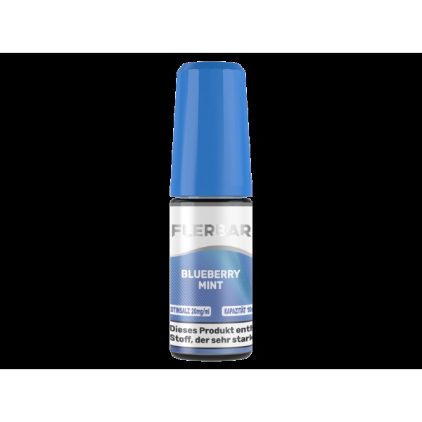 Flerbar - Blueberry Mint - Nikotinsalz Liquid