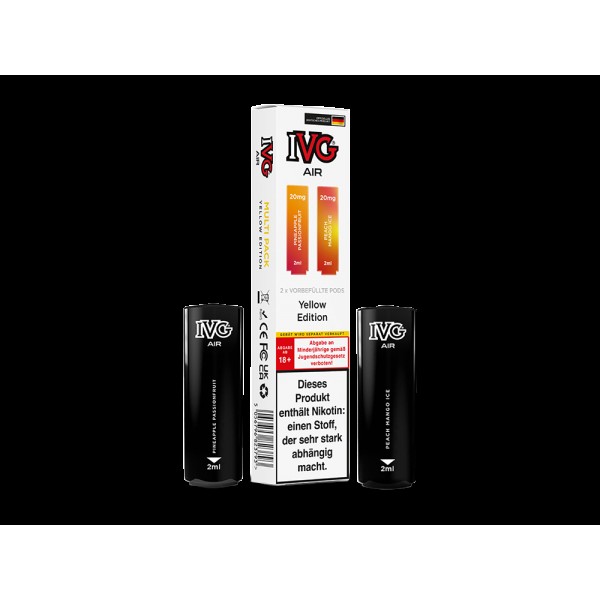 IVG - AIR Pod Multi Flavour Edition (2 x 2 ml) 20 mg/ml