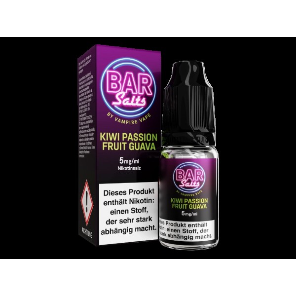 Vampire Vape - Bar Salts - Kiwi Passion Fruit Guava - Nikotinsalz Liquid