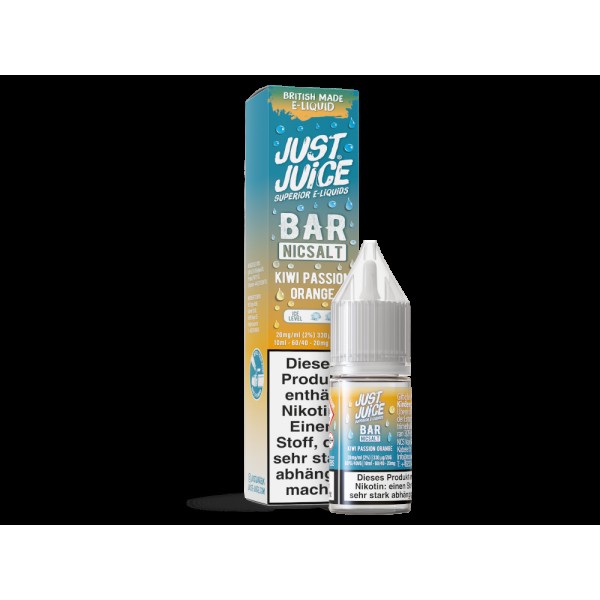 Just Juice - Bar - Kiwi Passion Orange - Nikotinsalz Liquid