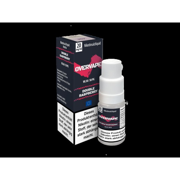 Overvape - Double Raspberry - Nikotinsalz Liquid