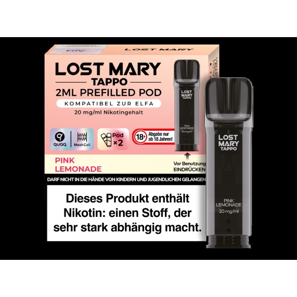 Lost Mary - Tappo Pods (2 x 2 ml) 20 mg/ml (2 Stück)