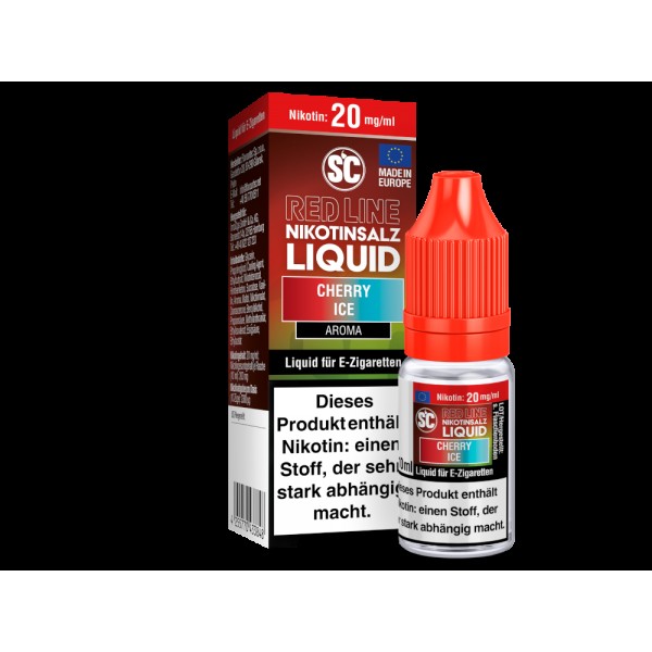 SC - Red Line - Cherry Ice - Nikotinsalz Liquid