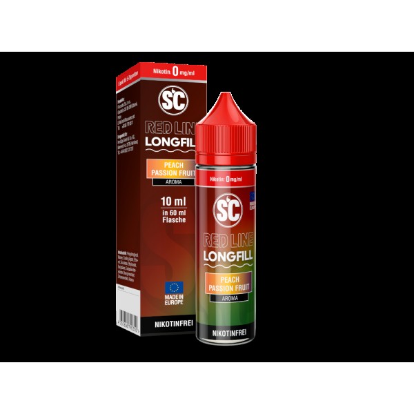 SC - Red Line - Peach Passion Fruit - Longfill Aroma 10 ml