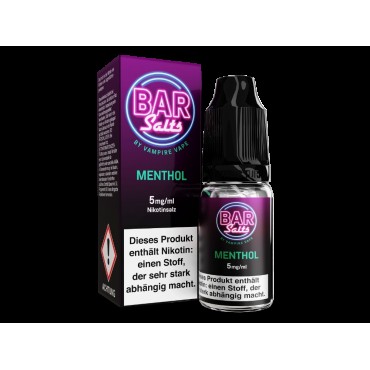 Vampire Vape - Bar Salts - Menthol - Nikotinsalz Liquid