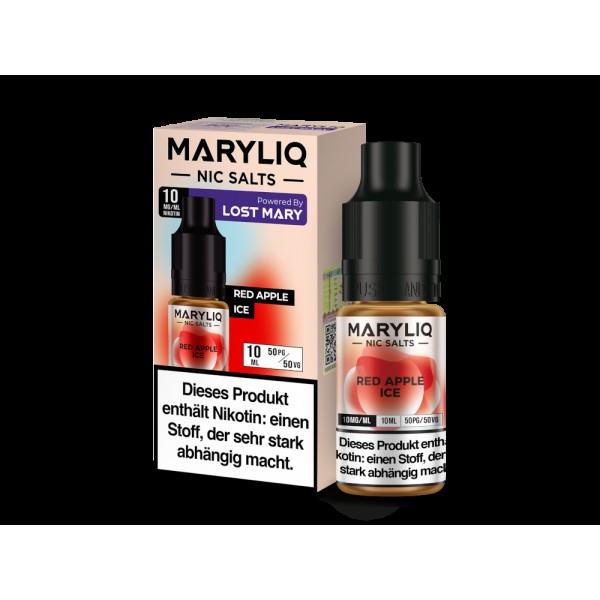 MARYLIQ - Red Apple Ice - Nikotinsalz Liquid