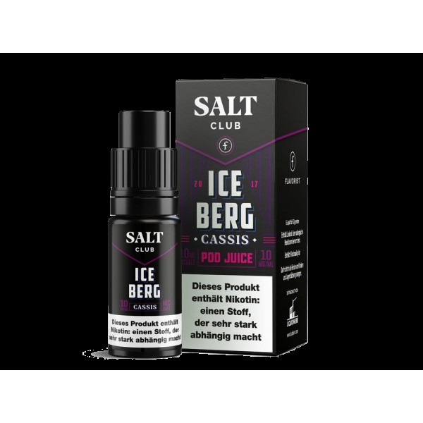 Flavorist - Iceberg - Cassis - Nikotinsalz Liquid