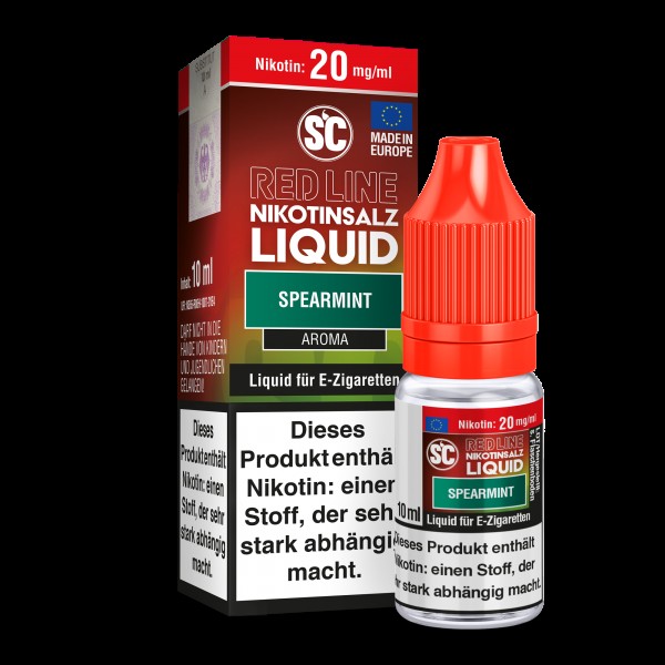 SC - Red Line - Spearmint - Nikotinsalz Liquid
