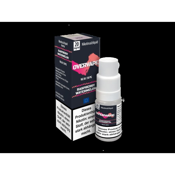 Overvape - Raspberry Watermelon - Nikotinsalz Liquid