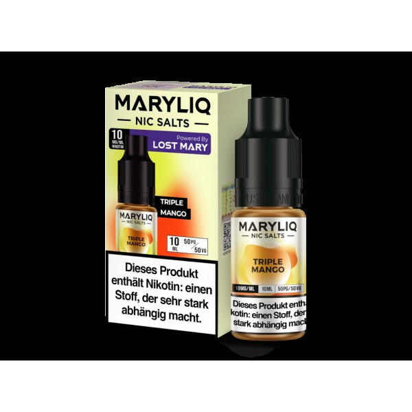 MARYLIQ - Triple Mango - Nikotinsalz Liquid