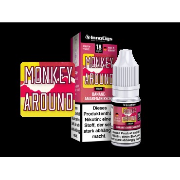 InnoCigs - Monkey Around - Bananen-Amarenakirsche Liquid