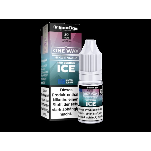 InnoCigs - One Way - Red Berries Ice - Nikotinsalz Liquid