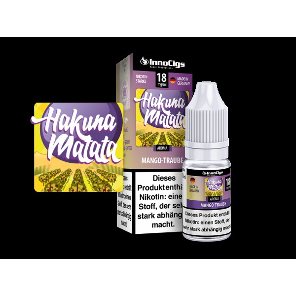 InnoCigs - Hakuna Matata - Trauben Liquid