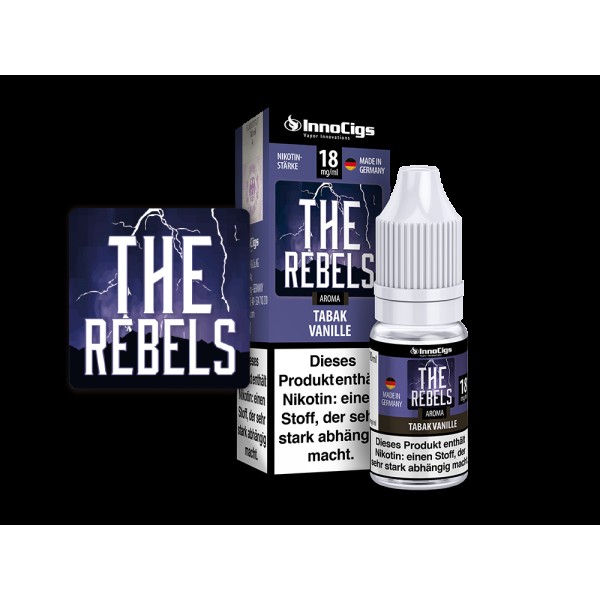 InnoCigs - The Rebels - Tabak Vanille Liquid