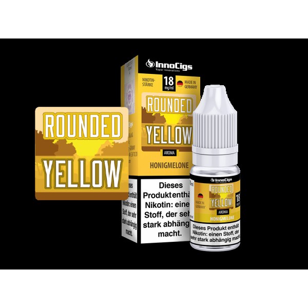 InnoCigs Rounded Yellow Honigmelonen Liquid